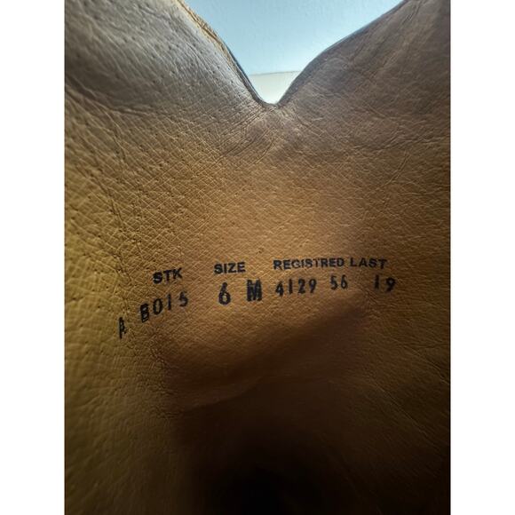 EUC Corral Boots Women's Tan Turquoise Snip Toe Western Cowboy Boots - Size 6M - Picture 8 of 8